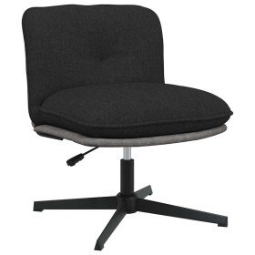 Silla de oficina giratoria de tela negra en Sillas | Comprar online en Foru.es
