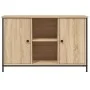 Mueble de TV madera de ingeniería roble Sonoma 100x35x65 cm de vidaXL, Muebles TV - Ref: Foro24-832779, Precio: 74,00 €, Desc...