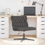 Silla de oficina giratoria tela gris oscuro en Sillas | Comprar online en Foru.es