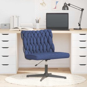 Silla de oficina giratoria de tela azul en Sillas | Comprar online en Foru.es