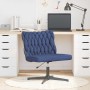 Silla de oficina giratoria de tela azul en Sillas | Comprar online en Foru.es