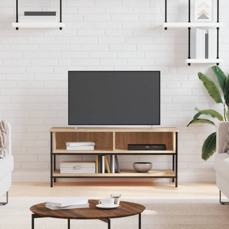 Mueble para TV madera contrachapada roble Sonoma 100x35x45 cm de vidaXL, Muebles TV - Ref: Foro24-832784, Precio: 60,78 €, De...