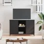 Mueble de TV madera de ingeniería negro 100x35x65 cm de vidaXL, Muebles TV - Ref: Foro24-832778, Precio: 77,11 €, Descuento: %