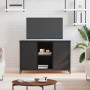 Mueble de TV madera de ingeniería negro 100x35x65 cm de vidaXL, Muebles TV - Ref: Foro24-832778, Precio: 78,15 €, Descuento: %