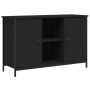 Mueble de TV madera de ingeniería negro 100x35x65 cm de vidaXL, Muebles TV - Ref: Foro24-832778, Precio: 78,15 €, Descuento: %