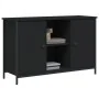 Mueble de TV madera de ingeniería negro 100x35x65 cm de vidaXL, Muebles TV - Ref: Foro24-832778, Precio: 77,11 €, Descuento: %