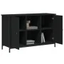 Mueble de TV madera de ingeniería negro 100x35x65 cm de vidaXL, Muebles TV - Ref: Foro24-832778, Precio: 77,11 €, Descuento: %
