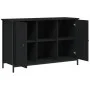 Mueble de TV madera de ingeniería negro 100x35x65 cm de vidaXL, Muebles TV - Ref: Foro24-832778, Precio: 77,11 €, Descuento: %