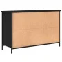 Mueble de TV madera de ingeniería negro 100x35x65 cm de vidaXL, Muebles TV - Ref: Foro24-832778, Precio: 77,11 €, Descuento: %