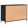 Mueble de TV madera de ingeniería negro 100x35x65 cm de vidaXL, Muebles TV - Ref: Foro24-832778, Precio: 78,15 €, Descuento: %