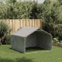 Caseta para perros de exterior con cubierta 2x2x1,5 m de acero galvanizado en Casetas para perros | Comprar online en Foru.es