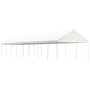 Cenador con techo polietileno blanco 17,84x4,08x3,22 m de vidaXL, Carpas y cenadores - Ref: Foro24-3155516, Precio: 679,16 €,...