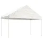 Cenador con techo polietileno blanco 17,84x4,08x3,22 m de vidaXL, Carpas y cenadores - Ref: Foro24-3155516, Precio: 670,86 €,...
