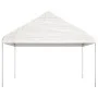 Cenador con techo polietileno blanco 17,84x4,08x3,22 m de vidaXL, Carpas y cenadores - Ref: Foro24-3155516, Precio: 670,86 €,...