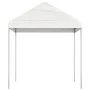 Cenador con techo polietileno blanco 4,46x2,28x2,69 m de vidaXL, Carpas y cenadores - Ref: Foro24-3155502, Precio: 146,23 €, ...