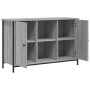 Mueble de TV madera de ingeniería gris Sonoma 100x35x65 cm de vidaXL, Muebles TV - Ref: Foro24-832781, Precio: 91,06 €, Descu...