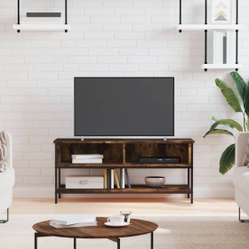 Mueble para TV madera contrachapada roble ahumado 100x35x45 cm de vidaXL, Muebles TV - Ref: Foro24-832785, Precio: 65,59 €, D...