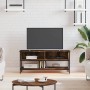 Mueble para TV madera contrachapada roble ahumado 100x35x45 cm de vidaXL, Muebles TV - Ref: Foro24-832785, Precio: 65,59 €, D...