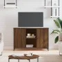 Mueble de TV madera de ingeniería marrón roble 100x35x65 cm de vidaXL, Muebles TV - Ref: Foro24-832782, Precio: 84,31 €, Desc...