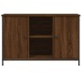 Mueble de TV madera de ingeniería marrón roble 100x35x65 cm de vidaXL, Muebles TV - Ref: Foro24-832782, Precio: 85,49 €, Desc...