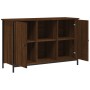Mueble de TV madera de ingeniería marrón roble 100x35x65 cm de vidaXL, Muebles TV - Ref: Foro24-832782, Precio: 85,49 €, Desc...
