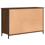 Mueble de TV madera de ingeniería marrón roble 100x35x65 cm de vidaXL, Muebles TV - Ref: Foro24-832782, Precio: 85,49 €, Desc...