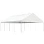 Cenador con techo polietileno blanco 8,92x5,88x3,75 m de vidaXL, Carpas y cenadores - Ref: Foro24-3155520, Precio: 502,63 €, ...