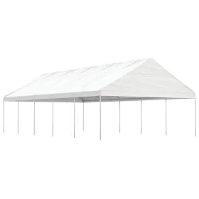 Cenador con techo polietileno blanco 11,15x5,88x3,75 m de vidaXL, Carpas y cenadores - Ref: Foro24-3155521, Precio: 605,41 €,...