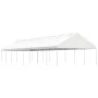 Cenador con techo polietileno blanco 17,84x5,88x3,75 m de vidaXL, Carpas y cenadores - Ref: Foro24-3155524, Precio: 956,26 €,...