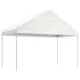 Cenador con techo polietileno blanco 8,92x4,08x3,22 m de vidaXL, Carpas y cenadores - Ref: Foro24-3155512, Precio: 343,40 €, ...