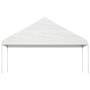Cenador con techo polietileno blanco 17,84x5,88x3,75 m de vidaXL, Carpas y cenadores - Ref: Foro24-3155524, Precio: 971,70 €,...