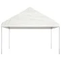 Cenador con techo polietileno blanco 8,92x4,08x3,22 m de vidaXL, Carpas y cenadores - Ref: Foro24-3155512, Precio: 343,40 €, ...