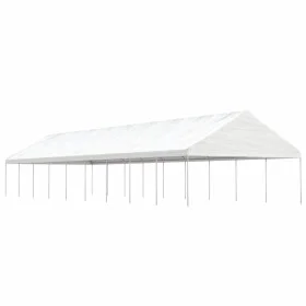 Cenador con techo polietileno blanco 20,07x5,88x3,75 m de vidaXL, Carpas y cenadores - Ref: Foro24-3155525, Precio: 1,00 €, D...