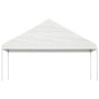 Cenador con techo polietileno blanco 20,07x5,88x3,75 m de vidaXL, Carpas y cenadores - Ref: Foro24-3155525, Precio: 1,00 €, D...