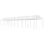 Cenador con techo polietileno blanco 20,07x2,28x2,69 m de vidaXL, Carpas y cenadores - Ref: Foro24-3155509, Precio: 606,97 €,...