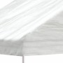 Cenador con techo polietileno blanco 13,38x2,28x2,69 m de vidaXL, Carpas y cenadores - Ref: Foro24-3155506, Precio: 392,54 €,...