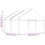 Cenador con techo polietileno blanco 4,46x5,88x3,75 m de vidaXL, Carpas y cenadores - Ref: Foro24-3155518, Precio: 285,80 €, ...