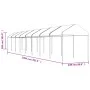 Cenador con techo polietileno blanco 17,84x2,28x2,69 m de vidaXL, Carpas y cenadores - Ref: Foro24-3155508, Precio: 508,38 €,...