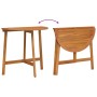 Conjunto bistro 3 pcs Aceite Natural Madera de Acacia Sólida en Conjuntos de jardín | Comprar online en Foru.es