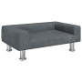 Cama para perros de terciopelo gris oscuro 70x45x26,5 cm de vidaXL, Camas para perros - Ref: Foro24-171920, Precio: 64,59 €, ...