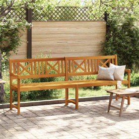 Banco de jardín Marrón 180 x 56 x 90 cm Madera de Acacia Sólida en Bancos de jardín | Comprar online en Foru.es