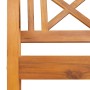 Banco de jardín Marrón 180 x 56 x 90 cm Madera de Acacia Sólida en Bancos de jardín | Comprar online en Foru.es