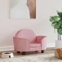 Cama para perros de terciopelo rosa 66x40x45 cm de vidaXL, Camas para perros - Ref: Foro24-171841, Precio: 84,07 €, Descuento: %
