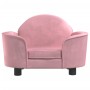 Cama para perros de terciopelo rosa 66x40x45 cm de vidaXL, Camas para perros - Ref: Foro24-171841, Precio: 85,60 €, Descuento: %