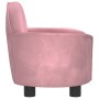 Cama para perros de terciopelo rosa 66x40x45 cm de vidaXL, Camas para perros - Ref: Foro24-171841, Precio: 85,60 €, Descuento: %