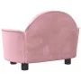 Cama para perros de terciopelo rosa 66x40x45 cm de vidaXL, Camas para perros - Ref: Foro24-171841, Precio: 84,07 €, Descuento: %
