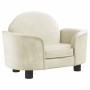 Cama para perros de terciopelo crema 66x40x45 cm de vidaXL, Camas para perros - Ref: Foro24-171844, Precio: 85,97 €, Descuent...