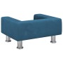 Cama para perros de terciopelo azul 50x40x26,5 cm de vidaXL, Camas para perros - Ref: Foro24-171925, Precio: 65,22 €, Descuen...