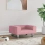 Cama para perros de terciopelo rosa 50x40x26,5 cm de vidaXL, Camas para perros - Ref: Foro24-171928, Precio: 66,27 €, Descuen...