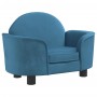 Cama para perros de terciopelo azul 66x40x45 cm de vidaXL, Camas para perros - Ref: Foro24-171838, Precio: 85,34 €, Descuento: %